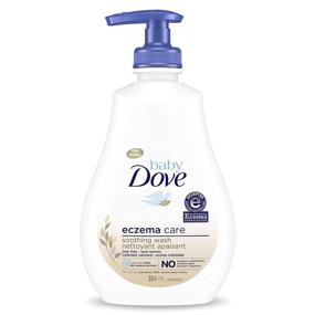 img 4 attached to 👶 Baby Dove Soothing Wash for Gentle Baby Skin Eczema Care | Cleanses Bacteria, Naturally Fragrance and Dye-Free | Paraben and Phthalate-Free | 13 oz