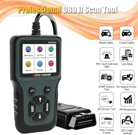 img 3 attached to 🚗 MOTOPOWER MP69035 Продвинутый автомобильный сканер OBD2 Усовершенствованное считывание кодов Двигатель Считывание кодов неисправностей Сканер CAN Диагностический сканер