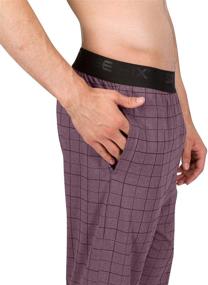 img 2 attached to 👖 Men's Sleep & Lounge Performance Dry Fit Pajama Pants - Comfortable and Stylish Clothing