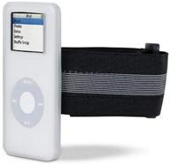 🎧 stylish white belkin sports sleeve case with armband for ipod nano 1g, 2g: the perfect companion for active users logo