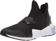 puma womens provoke trainer black rose women's shoes logo