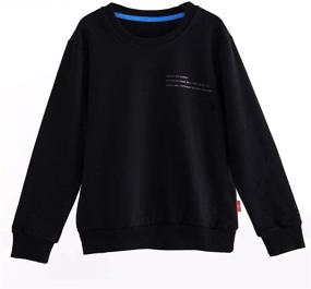 img 3 attached to 👕 Sweatshirt Long Sleeve T Shirt - Reflective Boys' Clothing by JKJM