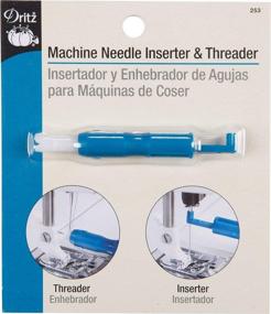 img 1 attached to Dritz Machine Needle Inserter and Threader Set (Pack of 3)