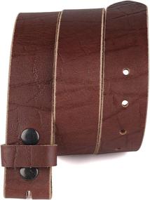 img 4 attached to Buckles Genuine Leather Vintage Distressed