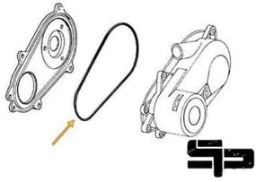 img 3 attached to 🛡️ Уплотнение ременной коробки и прокладка крышки сцепления Polaris RZR 800 Sportsman: Надежная защита для оптимальной производительности привода