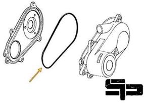 img 4 attached to 🛡️ Уплотнение ременной коробки и прокладка крышки сцепления Polaris RZR 800 Sportsman: Надежная защита для оптимальной производительности привода