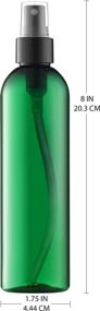 img 1 attached to Распылители для зеленых пластиковых бутылок Refillable