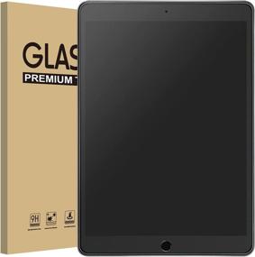 img 4 attached to 📱 Mothca Matte Anti-Glare Screen Protector for iPad 9.7 Inch (2018/2017 Model, 6th/5th Generation), iPad Pro 9.7-inch, iPad Air 1, iPad Air 2, Anti-Fingerprint Tempered Glass Shield Film - Smooth as Silk