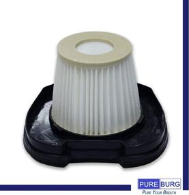 img 2 attached to 🧹 High-Quality PUREBURG 3-Pack Vacuum Dust Bin Filters for Bissell 2390, 2389, and 2284W Cordless Hand Vacuums - Compatible with Part Numbers 1614212, 1614203, 1614204