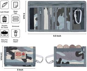 img 1 attached to Ultimate Military Trifold Portable Organizer: Essential Outdoor Men's Accessories