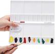 watercolor painting compartments thumbhole painting white logo