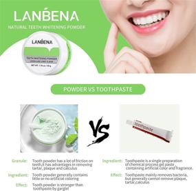 img 1 attached to LANBENA Teeth Whitening Powder: Remove Stains and Freshen Breath