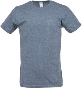 img 2 attached to Футболка из фирменного хлопка Gildan 2 шт. - премиальная мужская одежда в стиле футболок и топов: высокий уровень стиля и комфорта.
