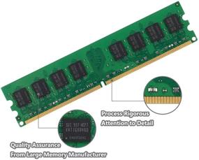 img 1 attached to DUOMEIQI 4GB Kit (2 X 2GB) 2RX8 DDR2 667MHz DIMM PC2-5300 PC2-5400 PC2-5300U CL5 1