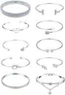 kissbelly bangle bracelets women bangles girls' jewelry logo