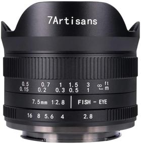 img 3 attached to 📸 7artisans 7.5mm f2.8 II APS-C Manual Fisheye Lens for Fujifilm X-Mount Cameras X-A1, X-A2, X-AT, X-M1, XM2, X-T1, X-T2, X-T10, X-Pro1, X-E1, X-E2 - Enhanced SEO