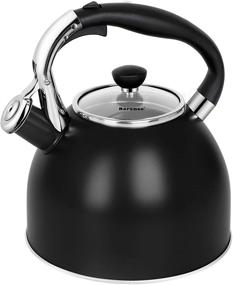 img 4 attached to Rorence Whistling Tea Kettle Heat Resistant