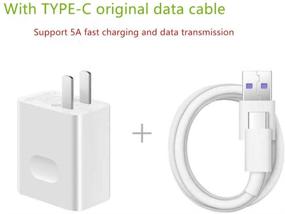 img 3 attached to 🔌 Huawei Super Charge+ Type-C Data Cable: Ultra Fast 5A High Current Charging for P10/P10Plus/P20/Mate20/P30/HONORV10/V20