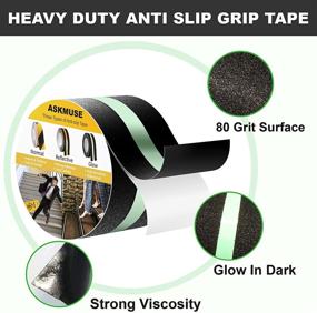 img 3 attached to 💪 Enhanced Traction Stripe Adhesive for Slippery Surfaces