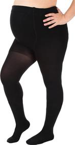 img 1 attached to Women's Opaque Maternity Compression 🤰 Pantyhose 30-40mmHg - Enhance Circulation & Comfort