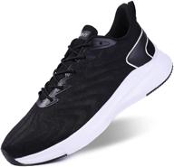 kumny support lightweight walking sneakers men's shoes logo