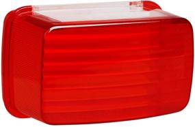 img 4 attached to 🔴 Enhance Safety with NTHREEAUTO Rear Tail Light Lens Red Motorcycle Taillight Cover for Yamaha Grizzly, Kodiak, Bigbear, Bruin, Rhino 450 660