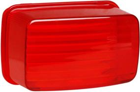 img 3 attached to 🔴 Enhance Safety with NTHREEAUTO Rear Tail Light Lens Red Motorcycle Taillight Cover for Yamaha Grizzly, Kodiak, Bigbear, Bruin, Rhino 450 660
