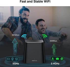 img 1 attached to Meshforce M3s Midnight Black - Mesh WiFi System for Extensive Wireless Internet Coverage - Replaces WiFi Router and Extender - Covers Over 6 Bedrooms and Supports 60+ Devices - 3-Pack (Also available in 1-Pack)