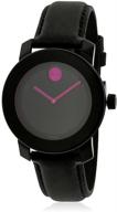 шикарные наручные часы movado bold black pink dial для женщин 3600482: идеальный аксессуар для модных женщин. логотип