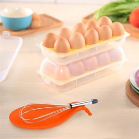 img 2 attached to 🌈 Colorful Silicone Resistant Kitchen Utensil Set