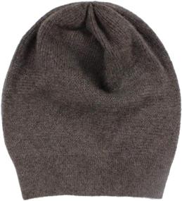 img 4 attached to WaySoft Cashmere Beanie Oversized Perfect Sports & Fitness