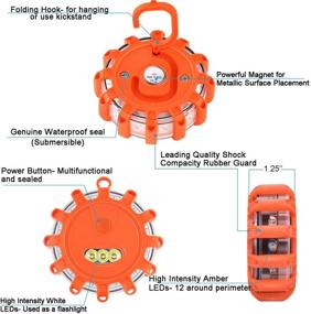 img 3 attached to 🚨 Enhanced Visibility and Safety with Tobfit Emergency Roadside Flashing Batteries