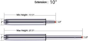 img 1 attached to Adjustable Replacement Hydraulic Pneumatic Barstools