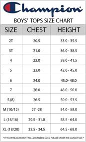 img 1 attached to Champion Sleeve Fashion Heather Vertical Boys' Clothing for Active