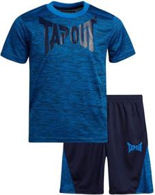 img 4 attached to TAPOUT Boys Active Shorts Set