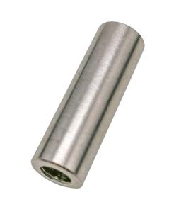 img 2 attached to 5-Pack Round Coupling Connector Nuts, 304 Stainless Steel Threaded Rose Joint Adapter (M5 X 25mm Length)