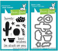 lawn fawn stuck stamp bundle logo