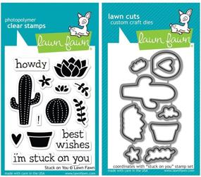 img 4 attached to Lawn Fawn Stuck Stamp Bundle