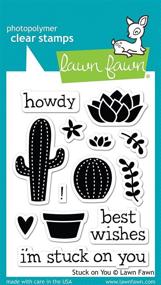 img 3 attached to Lawn Fawn Stuck Stamp Bundle