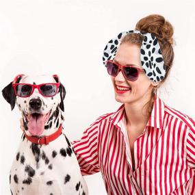 img 1 attached to 🐾 Skeleteen Dalmatian Dog Costume Set: Unleash Your Playful Pup's Halloween Spirit!