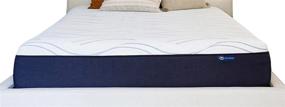 img 3 attached to 🛏️ Serta 12" Gel Mattress, Queen: Superior Comfort in Off-Off-White Shade