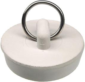 img 1 attached to 🔌 Assorted White Rubber Stoppers (4-Pack) by Danco 80225P