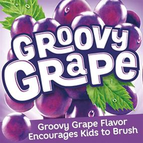 img 1 attached to 🍇 ACT Kids Anticavity Fluoride Toothpaste Groovy Grape, 4.6 oz