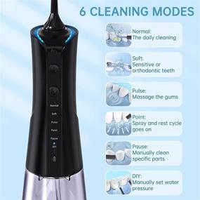 img 3 attached to Flosser Cordless Professional Portable Waterproof