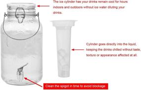 img 2 attached to 🥤 Enhance Your Home Beverage Experience with the Emica Beverage Dispenser Infuser