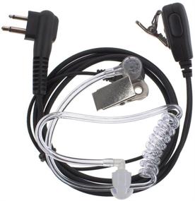 img 3 attached to AOER 2-контактная воздушная скрытая акустическая трубка для рации-трансивера walkie talkie Motorola CP88 CP040 CP200 GP300 (упаковка из 2 шт.)