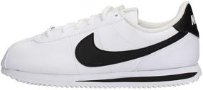 img 4 attached to NIKE Cortez Basic White Black