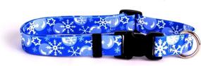 img 1 attached to Winter Wonderland Dog Collar Extra