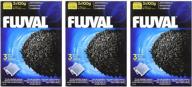 🐠 fluval carbon nylon bags for aquarium: 100gm, 9-pack - efficient filtration solution! логотип