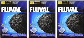 img 1 attached to 🐠 Fluval Carbon Nylon Bags for Aquarium: 100gm, 9-Pack - Efficient Filtration Solution!